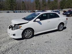 Salvage cars for sale from Copart Gainesville, GA: 2009 Toyota Corolla Base