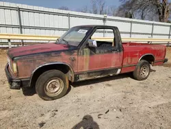 Salvage trucks for sale at Chatham, VA auction: 1985 Chevrolet S Truck S10