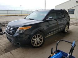 Salvage cars for sale at Dyer, IN auction: 2012 Ford Explorer Limited