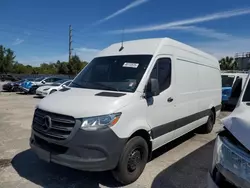 Salvage trucks for sale at Miami, FL auction: 2022 Mercedes-Benz Sprinter 2500