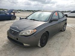 Salvage cars for sale at Arcadia, FL auction: 2007 Hyundai Elantra GLS