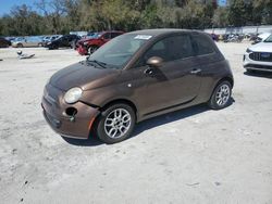 Salvage cars for sale at Ocala, FL auction: 2015 Fiat 500 POP