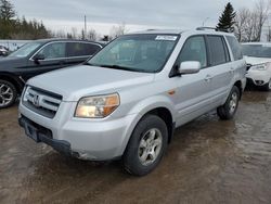 Honda Pilot salvage cars for sale: 2008 Honda Pilot EXL