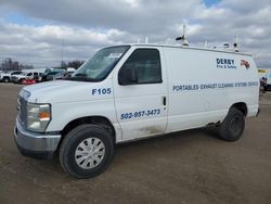 Salvage trucks for sale at Columbus, OH auction: 2009 Ford Econoline E250 Van