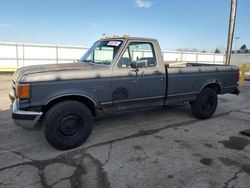 Salvage trucks for sale at Dyer, IN auction: 1989 Ford F250