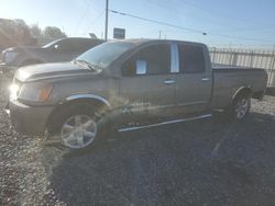 Salvage trucks for sale at Hueytown, AL auction: 2008 Nissan Titan XE