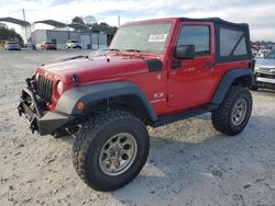 Salvage cars for sale at Loganville, GA auction: 2009 Jeep Wrangler X