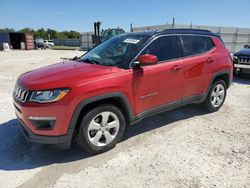 Jeep salvage cars for sale: 2018 Jeep Compass Latitude