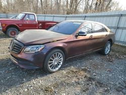 Salvage cars for sale at Albany, NY auction: 2019 Mercedes-Benz S 560 4matic