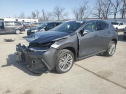 Salvage cars for sale at Bridgeton, MO auction: 2025 Lexus NX 350H Base