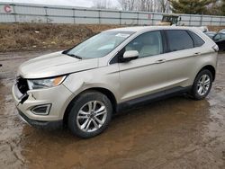 Salvage cars for sale at Davison, MI auction: 2017 Ford Edge SEL