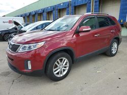 Salvage cars for sale at Columbus, OH auction: 2015 KIA Sorento LX