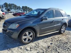 Salvage cars for sale at Loganville, GA auction: 2010 Mercedes-Benz ML 350 4matic