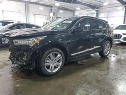 Salvage cars for sale at Ham Lake, MN auction: 2021 Acura RDX Advance