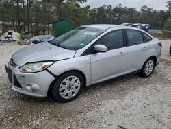 Salvage cars for sale at Houston, TX auction: 2012 Ford Focus SE