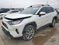 Salvage cars for sale at Grand Prairie, TX auction: 2020 Toyota Rav4 Limited