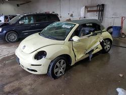 Salvage cars for sale at Portland, MI auction: 2006 Volkswagen New Beetle Convertible Option Package 1