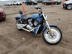 Salvage motorcycles for sale at Greenwood, NE auction: 2005 Harley-Davidson Vrscb