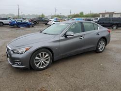 Salvage cars for sale from Copart Indianapolis, IN: 2017 Infiniti Q50 Premium