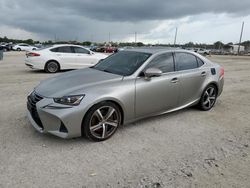 Salvage cars for sale from Copart West Palm Beach, FL: 2017 Lexus IS 300