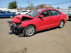 Salvage cars for sale from Copart New Britain, CT: 2012 Volkswagen Jetta SE
