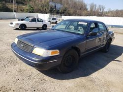 Salvage cars for sale from Copart West Mifflin, PA: 1998 Ford Crown Victoria Police Interceptor