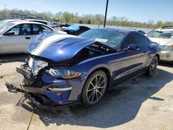 Salvage cars for sale at Louisville, KY auction: 2018 Ford Mustang