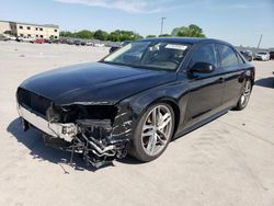 Salvage cars for sale at Wilmer, TX auction: 2017 Audi A8 L Quattro