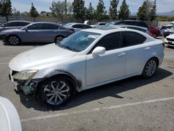 Salvage cars for sale from Copart Rancho Cucamonga, CA: 2008 Lexus IS 250