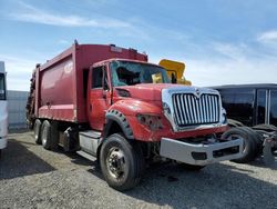 Salvage trucks for sale at Vallejo, CA auction: 2016 International 7000 7600