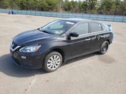 Nissan Sentra Vehiculos salvage en venta: 2016 Nissan Sentra S