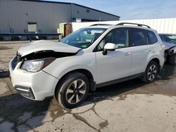 Salvage cars for sale at Ellwood City, PA auction: 2017 Subaru Forester 2.5I Premium