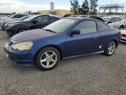 Salvage cars for sale at Miami, FL auction: 2002 Acura RSX