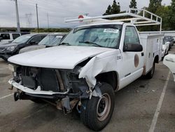 Salvage trucks for sale at Rancho Cucamonga, CA auction: 1999 Chevrolet GMT-400 C3500