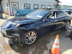 Tesla salvage cars for sale: 2015 Tesla Model S P85D