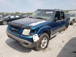 Vehiculos salvage en venta de Copart Cahokia Heights, IL: 2002 Ford Explorer Sport Trac