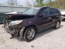 Salvage cars for sale from Copart Hurricane, WV: 2014 KIA Sorento LX