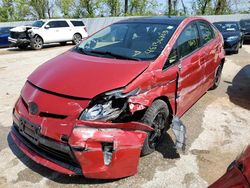 Vehiculos salvage en venta de Copart Bridgeton, MO: 2014 Toyota Prius