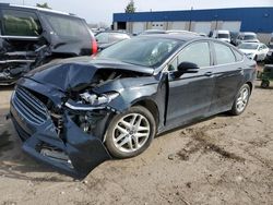 Salvage cars for sale at Woodhaven, MI auction: 2014 Ford Fusion SE