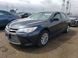 Salvage cars for sale at Elgin, IL auction: 2017 Toyota Camry LE