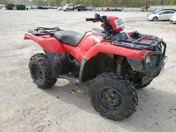 Salvage motorcycles for sale at Ellwood City, PA auction: 2015 Honda TRX500 FM