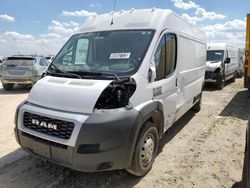 Salvage cars for sale from Copart Houston, TX: 2021 Dodge RAM Promaster 2500 2500 High