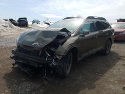 Salvage cars for sale from Copart Montreal Est, QC: 2022 Subaru Outback Touring