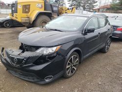 Salvage cars for sale at New Britain, CT auction: 2018 Nissan Rogue Sport S