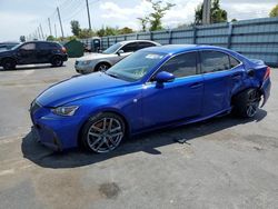 Salvage vehicles for parts for sale at auction: 2020 Lexus IS 300 F-Sport