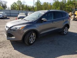 Salvage cars for sale at York Haven, PA auction: 2014 Ford Escape Titanium