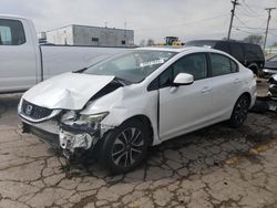 Salvage cars for sale at Chicago Heights, IL auction: 2013 Honda Civic EXL