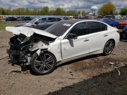 Salvage cars for sale from Copart Hillsborough, NJ: 2015 Infiniti Q50 Base
