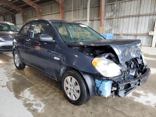 2010 Hyundai Accent Blue