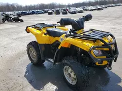 Salvage cars for sale from Copart Ellwood City, PA: 2014 Can-Am Outlander 400 XT